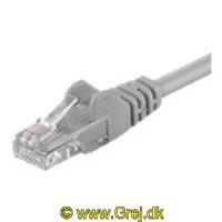 4040849684197 - RJ45 netkabel - 5 meter - Cat6 - lige til at sætte ind i computeren