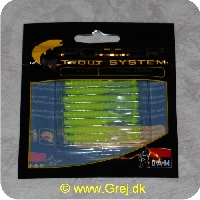 4044641093140 - Power Trout system Ball Worm - 8 stk - Neon Grøn