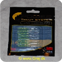 4044641093386 - Power Trout system Long Tail  Worm - 8 stk - Luminous Glitter