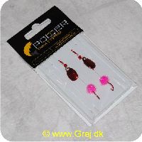 4044641095571 - Power Trout System Spinner rig - Krog str. 8 - Line 0,20mm/120cm lang - Rød