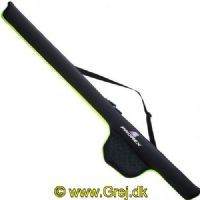 4059845094695 - Daiwa Prorex Sleeve stangtaske til 7 fods stang og hjul - sort/lime-trim