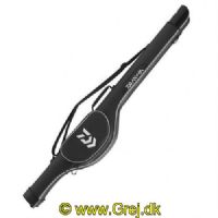 4066466003425 - Daiwa 7-10 fods Ext Rod Bag - Stangtaske til 7-10 fods stang og hjul - Hardcase - Sort/Hvid