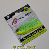 4066466029777 - Micro Bladed Jig TG, gummi chatter lure - Vægt:8g. - Længde: 4,5cm - Farve:Chartreuse (Chartreuse/Gr