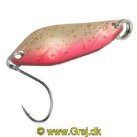 4250203344791 - FTM Fishing Tackle Max Skeblink Strike 2.1g -  Hvid med pink ryg og gyldne