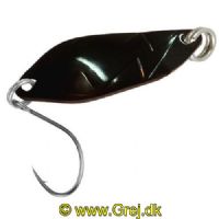 4250203344838 - FTM Fishing Tackle Max Skeblink Strike 2.1g - Sort front med grøn bagside