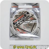 458TR0003 - Nanofil Fortress Iron Trex - 0.03mm - 2.5kg  - meter