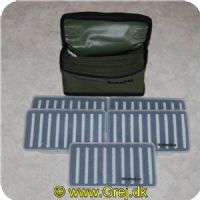 4710681540769 - Fluebox-KIT med 6stk Smal klar plast fluebokse som gør plads op til 1170 fluer