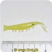 4710681570872X - Snowbee Stinger Soft Lures - Rejer - 1 stk - 4cm/0.5g - Gule