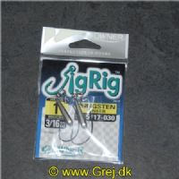 4953873012693 - Owner - JigRig - Tungsten Sinker - Str. 1 - 2 stk. - 5,3g
