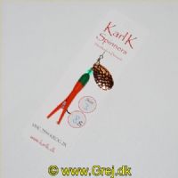 496321308 - Karl K Spinners - Put and Take - 8g - Str. 3 - Gullerodsfavet gummi og kobber blad