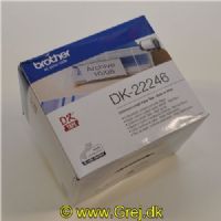 4977766776967 - Brother - DK-22246 - Papir tape - 103mm x 30.48meter