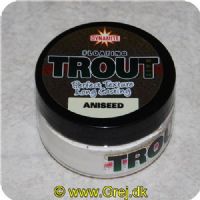 5031745210039 - Dynamite Flydende Trout Bait - Aniseed (Lakridsduft) Hvid m/ glimmer - 60 gram