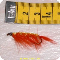 541 - Streamer Shrimps - Str. 6 - Orange ShrimpStreamer Shrimps - Str. 6 - Orange Shrimp