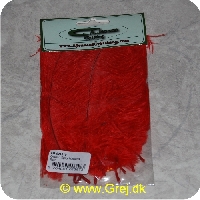 5704041013573 - Ostrich Spey Hackles  Red