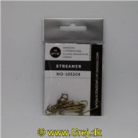 5704041017526 - Streamer kroge str. 8 - Down eye - 1x Strong Wire - 3x Long Round Bend - Messing farvet