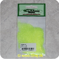 5704041018455 - Sparkle Dub - Fluo. Yellow - Til alle typer af fluer