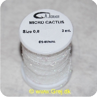 5704041018707 - Micro Cactus Chenille - Pearl - 3 meter - Size 0,8