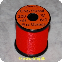 5704041100150 - UNI Thread - 6/0 - Fire Orange - 200 yards