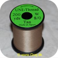 5704041100280 - UNI-Thread - 8/0 - Tan - FB010247 - Lysebrun