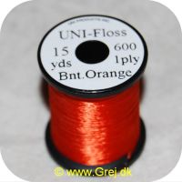 5704041101379 - UNI Floss - Burnt Orange - 15 yards - 600 1ply - Stærk og skinnende floss