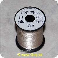 5704041101393 - UNI-Floss - Tan - 15 yards - 600 1ply