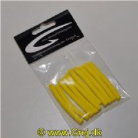 5704041210606 - Fly Foam Cylinders - 5 mm - Gul - 10 stk.