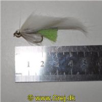 5704041803075 - Goldhead - Str. 06 - Mini Zonker White BH (Cats Whisker) med sølv hoved