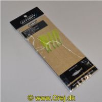 5704041900118 - Affinity Sabiki Sildeforfang - Sild - Farve: UV Chartreuse - Main: 0,5mm - Drop: 0,35mm - Krog:6