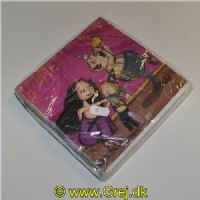 5704378626552 - Party Servietter - Blå eller Pink baggrund