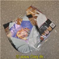 5704378975094 - Festlige hagesmække (6 stk.) med mange små friske sange bagpå.