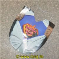 5704378975094 - Festlige hagesmække (6 stk.) med mange små friske sange bagpå.