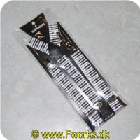 5704777038017 - Seler med assorterede motiver (Klaver. Tern Sort/hvid. $. Tern Sort/rød).<BR>
Se billeder