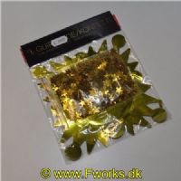 5704777040799 - Guirlande og konfetti stjerner i kit - Guld