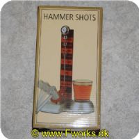 5704777045015 - Hammer shots med forskellige dyster alt efter hvor højt man kan slå den op.