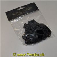 5704777062487 - Ballon pakke - 8 sorte ballonner