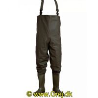 5706219096302 - ELKA waders - str. 41  - Gummisål - Oliven Grønne