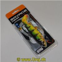 5706301028884 - Savage Gear - 3D Trout Rattle Shad - 12,5 cm - 35 gram - Synkende - FS Firetiger