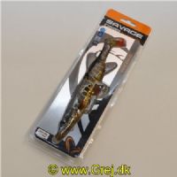 5706301029164 - 3D Pike Shad - 20 cm - 65 gram - Geddeattrap - Arbejdsd.: Slow Sink - Farve: Clear Pike
