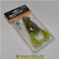 5706301041180 - Savage Gear - Tough Toad (Frog) - 30 gram - 11cm - Floating - Farve: RTF Pump Chartreuse