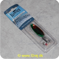 5706301424198 - Hansen Herring Inline 10g - 4,5 cm - Grøn/kobber/sølv