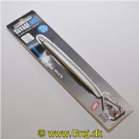 5706301583024 - 3D Line Thru Sandeel 12,5cm 19g - Sinking - Farve: Matt White Tobis