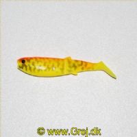 5706301719102 - Savage gear Cannibal Shad - 6,8 cm lang - 3 gram - Burbot Golden AMB