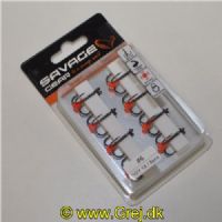 5706301723338 - Savage Gear trekroge - Model SGY 1X - Str. 6 - 8 stk. - Hot Spot (Hug punkt) - Ring Rigged
