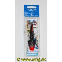 5707461302050 - Sabiki Pro Rig Fladfisk 90g med perler og sort ankerlod - Krogstr.: 2/0 - Line: 0.70mm