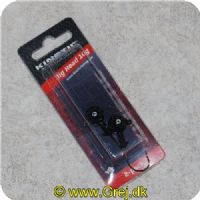 5707461302241 - Kinetic Jig Head 10g - Sort - 2 stk