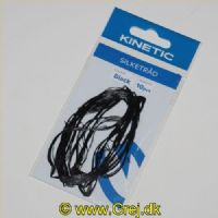 5707461317993 - Kinetic - Silketråd til at fange hornfisk med - Sort - 10 tråde pr. pakke