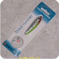 5707461331142 - Trout Runner - Red / Yellew Tiger - 10 g