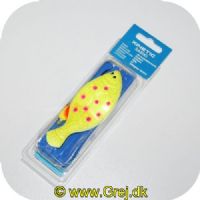 5707461356589 - Sabiki Jay Flounder Fladfiskerig som inliner fladfisk 120g - Krog str. #1/0 - Farve: Yellow/Orange dots - Main line: 0,6mm - Breaking line: 0,45mm
<BR><BR>Riggen er med 2 kroge og bundet op på et godt stykke skum. Som man fortsat kan opbevare riggen på - Med perler og spinneblad.