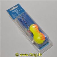 5707461356602 - Sabiki Fladfiskeske/Fladfiskerig 75g - Krog str. #1/0 - Main line: 0,6mm  - Farve: Yellow/Orange Tig