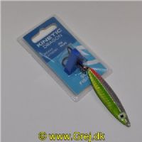 5707461369756 - Kinetic Dragon Pirk - Farve: Sølv/Chartreuse - 25 gram